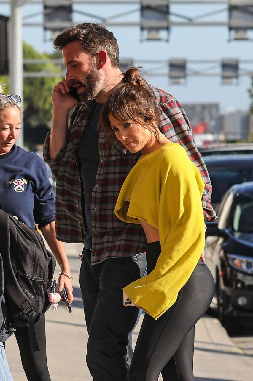 Jennifer Lopez And Ben Affleck Heading To Dance Studio Los Angeles