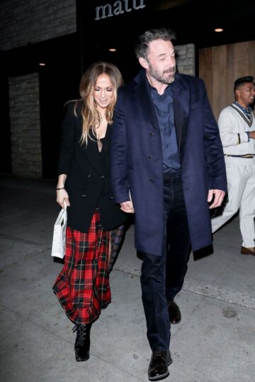 Jennifer Lopez And Ben Affleck Out For Date Night Beverly Hills