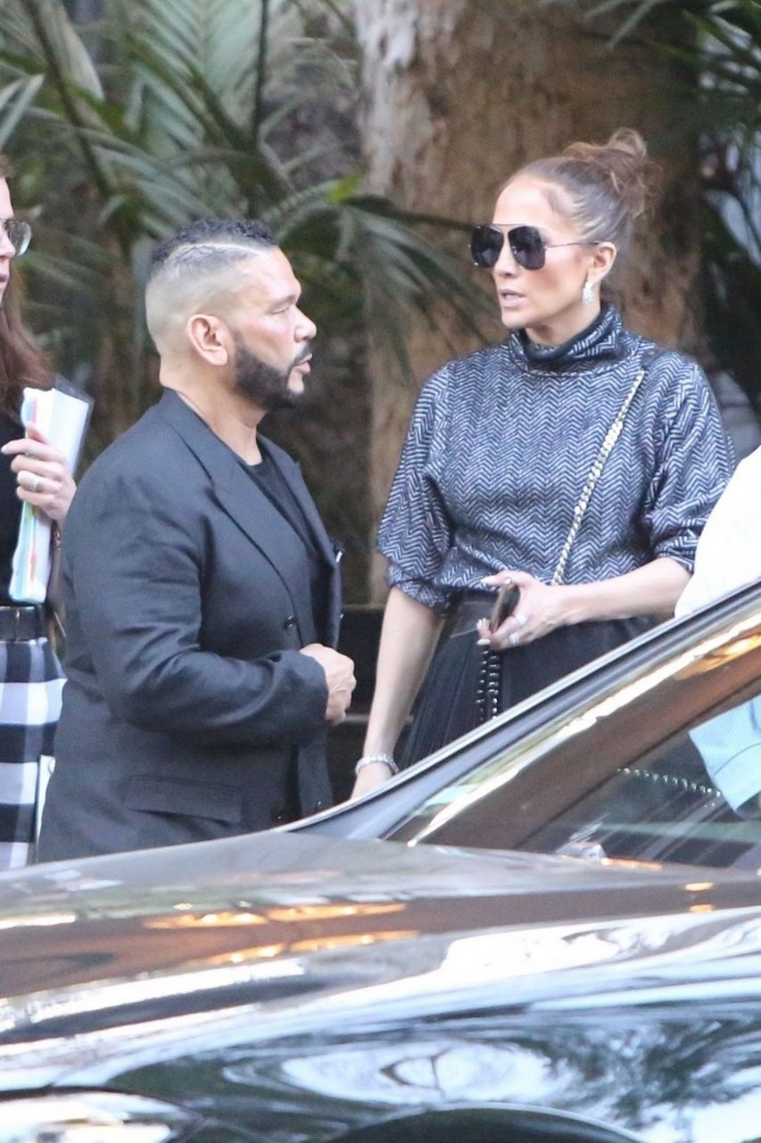 Jennifer Lopez And Benny Medina Bel Air Hotel