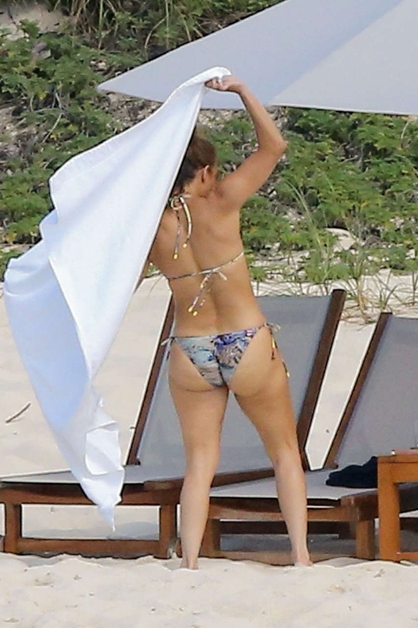 Jennifer Lopez Bikini The Beach Turk Caicos