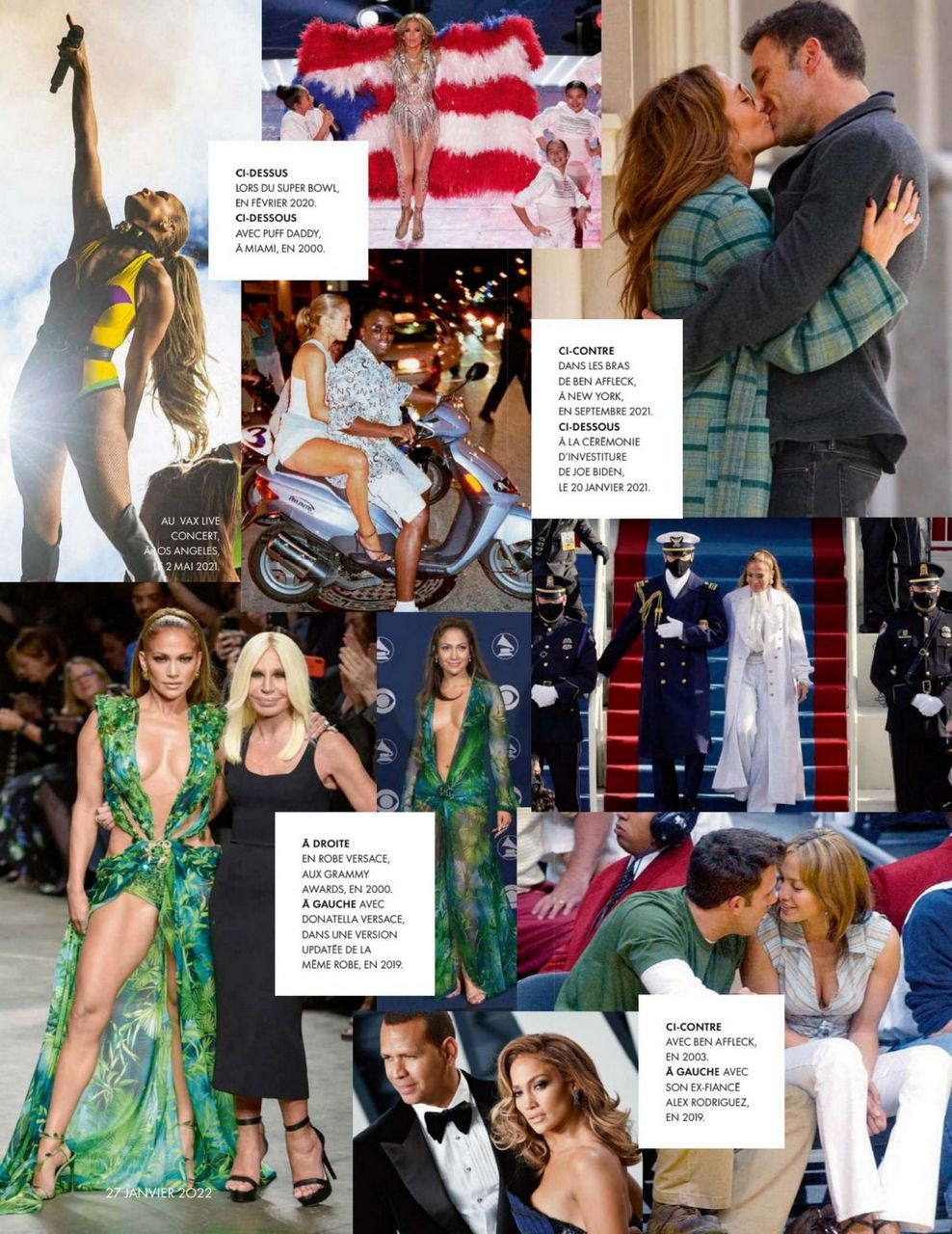 Jennifer Lopez Elle Magazine France January