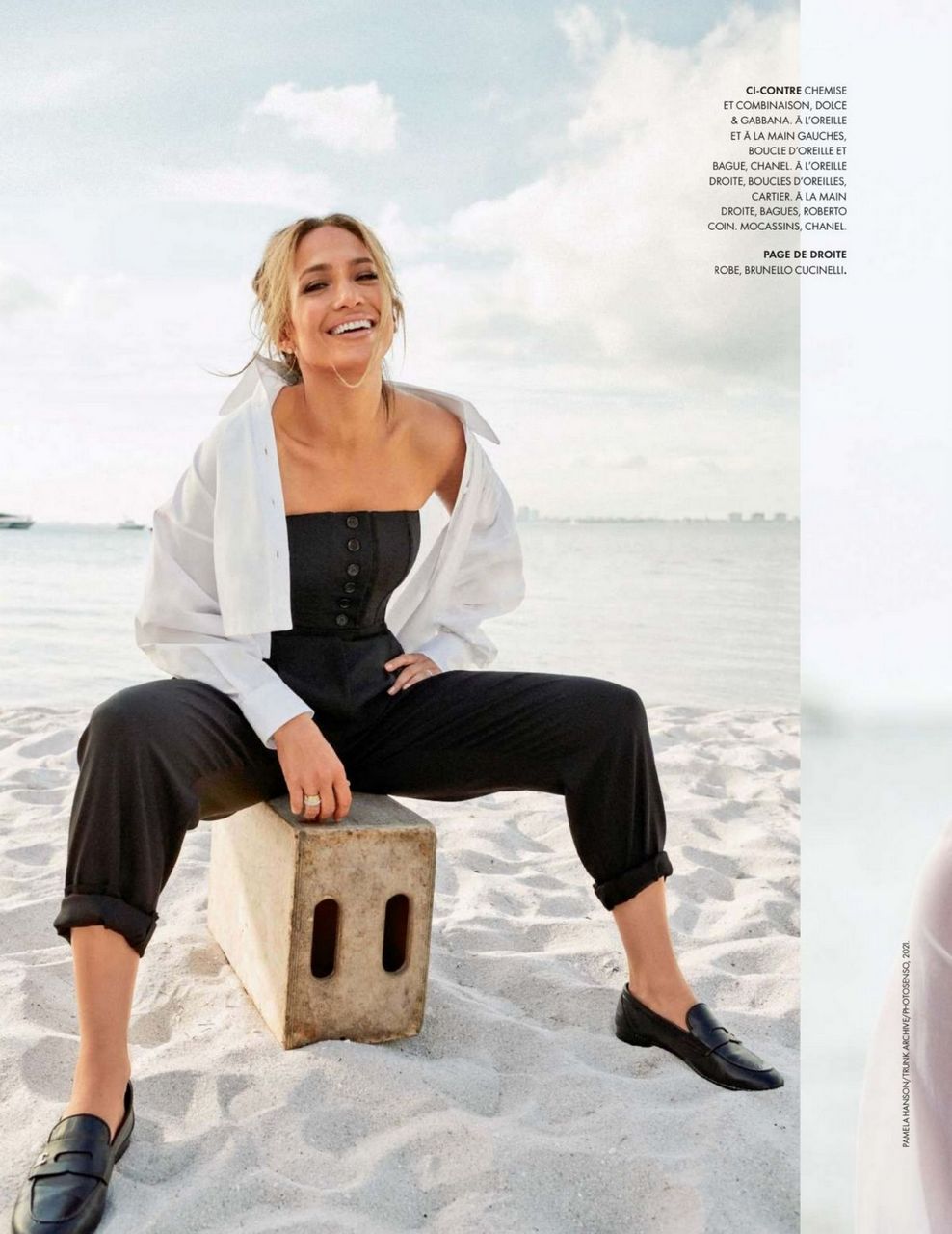 Jennifer Lopez Elle Magazine France January