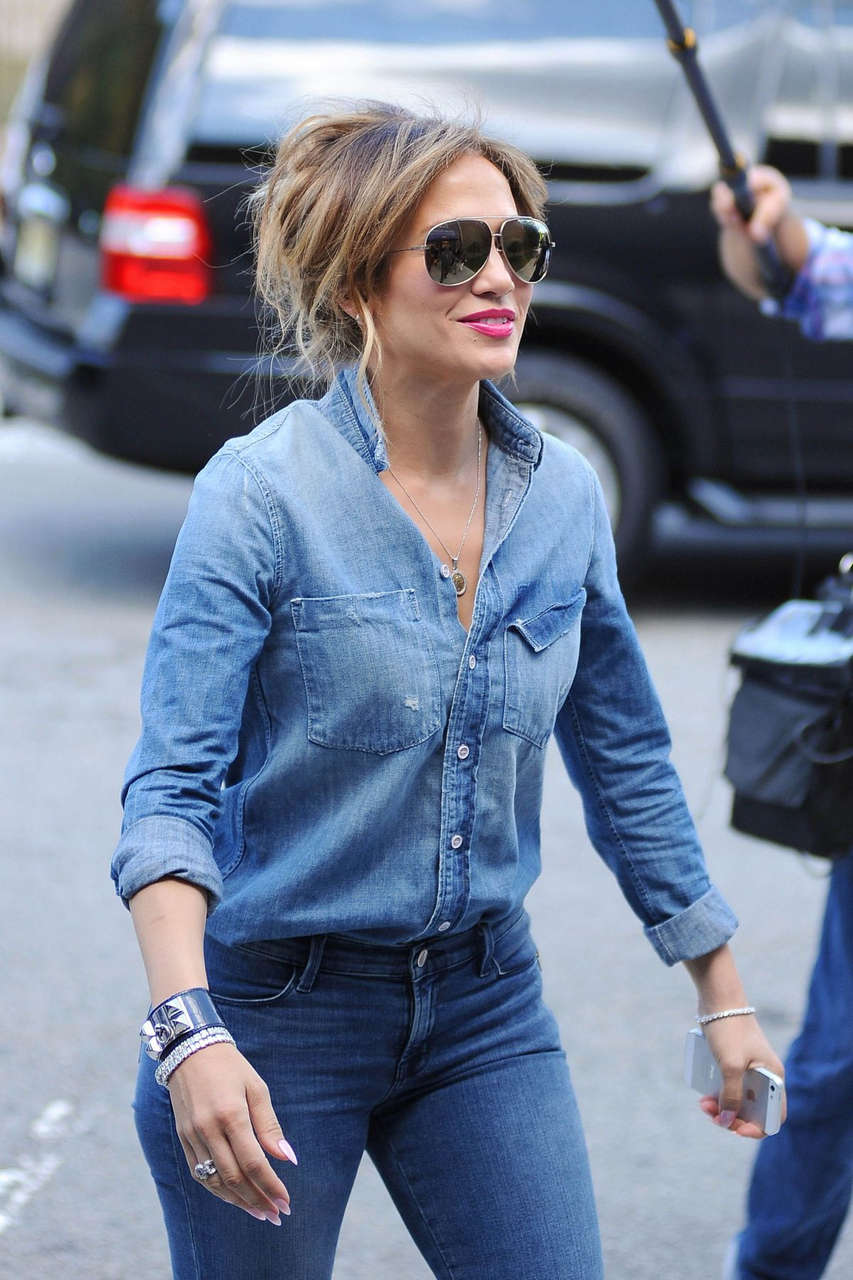 Jennifer Lopez Jeans Photoshoot Bronx