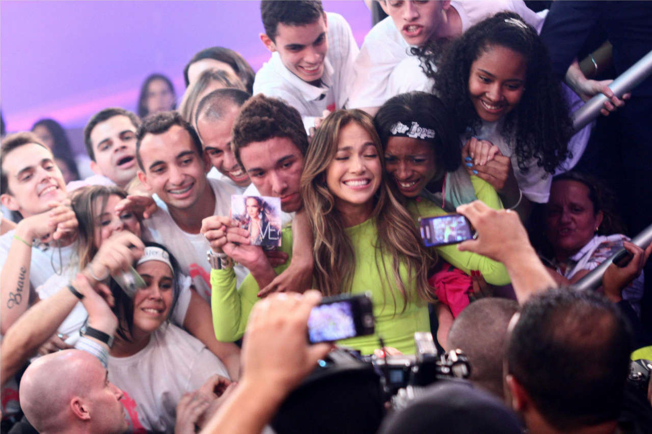 Jennifer Lopez Melhor Do Brasil Tv Show Sao Paulo