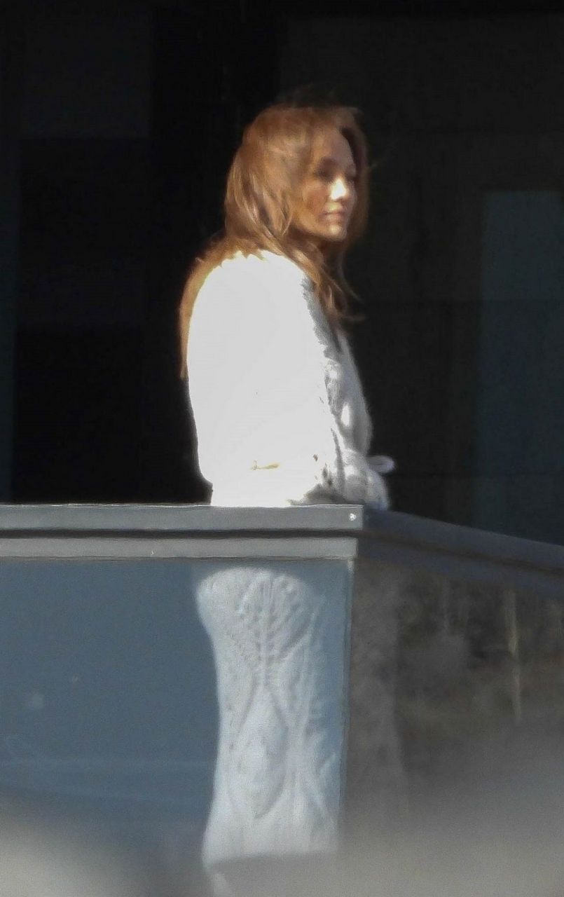 Jennifer Lopez On Teh Set Of The Mother Las Palmas De Gran Canaria