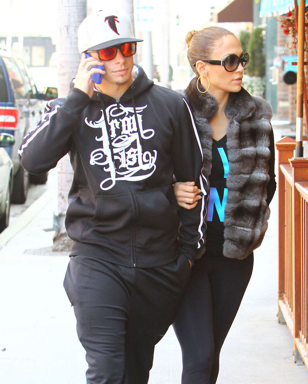 Jennifer Lopez Out About Beverly Hills