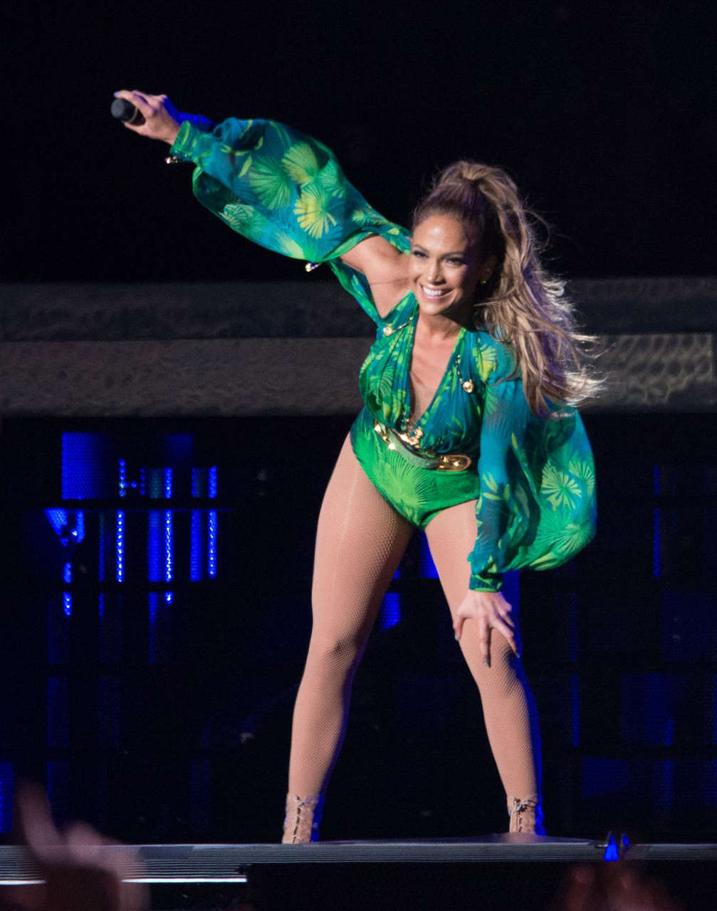 Jennifer Lopez Performs Concert Bronx