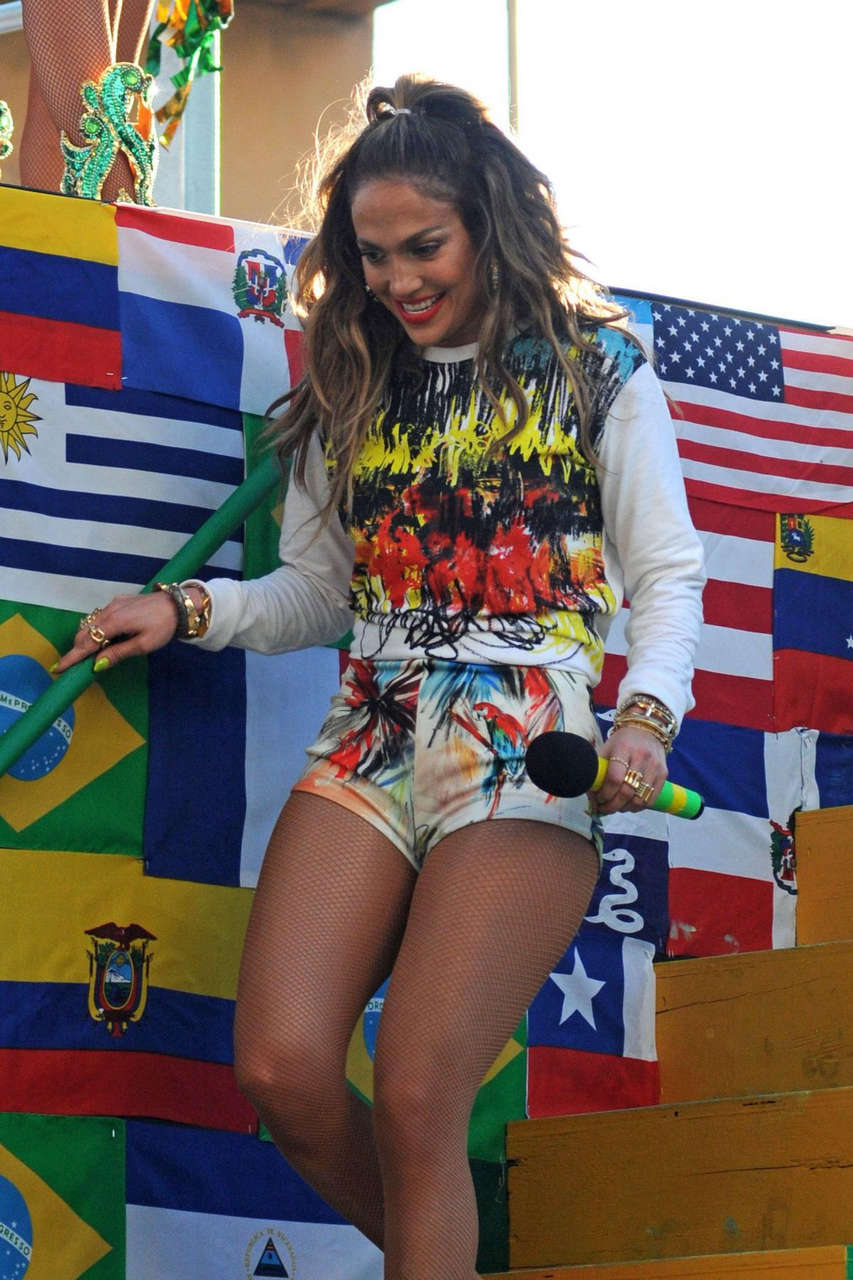 Jennifer Lopez Set Fifa World Cup Music Video Fort Lauderdale