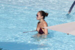 Jennifer Lopez Swimsuit Poolside Rio De Janeiro