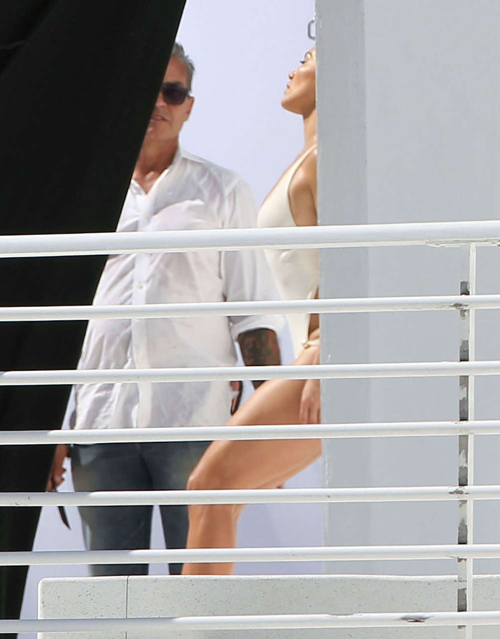 Jennifer Lopez Swimsuit Set Photoshoot Miami
