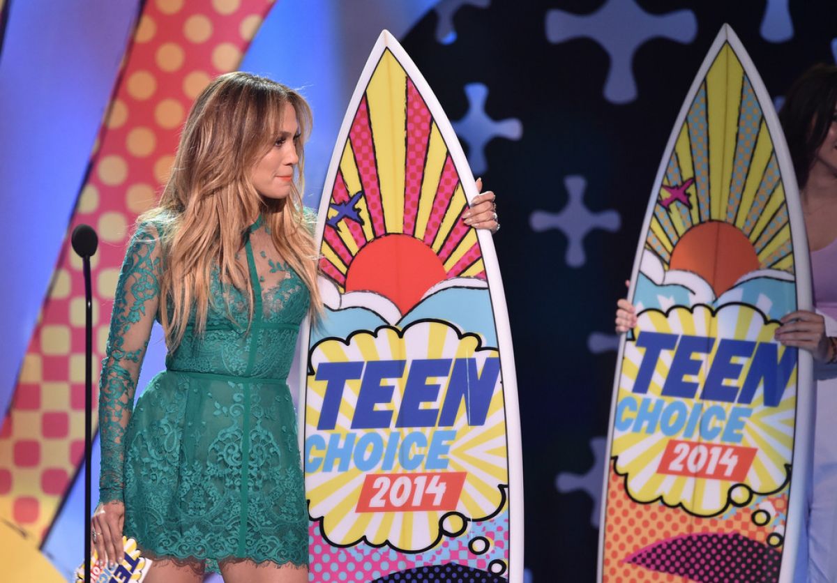 Jennifer Lopez Teen Choice Awards 2014 Los Angeles