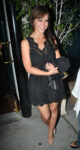 Jennifer Love Hewitt Leaves Mastros Restaurant Beverly Hills