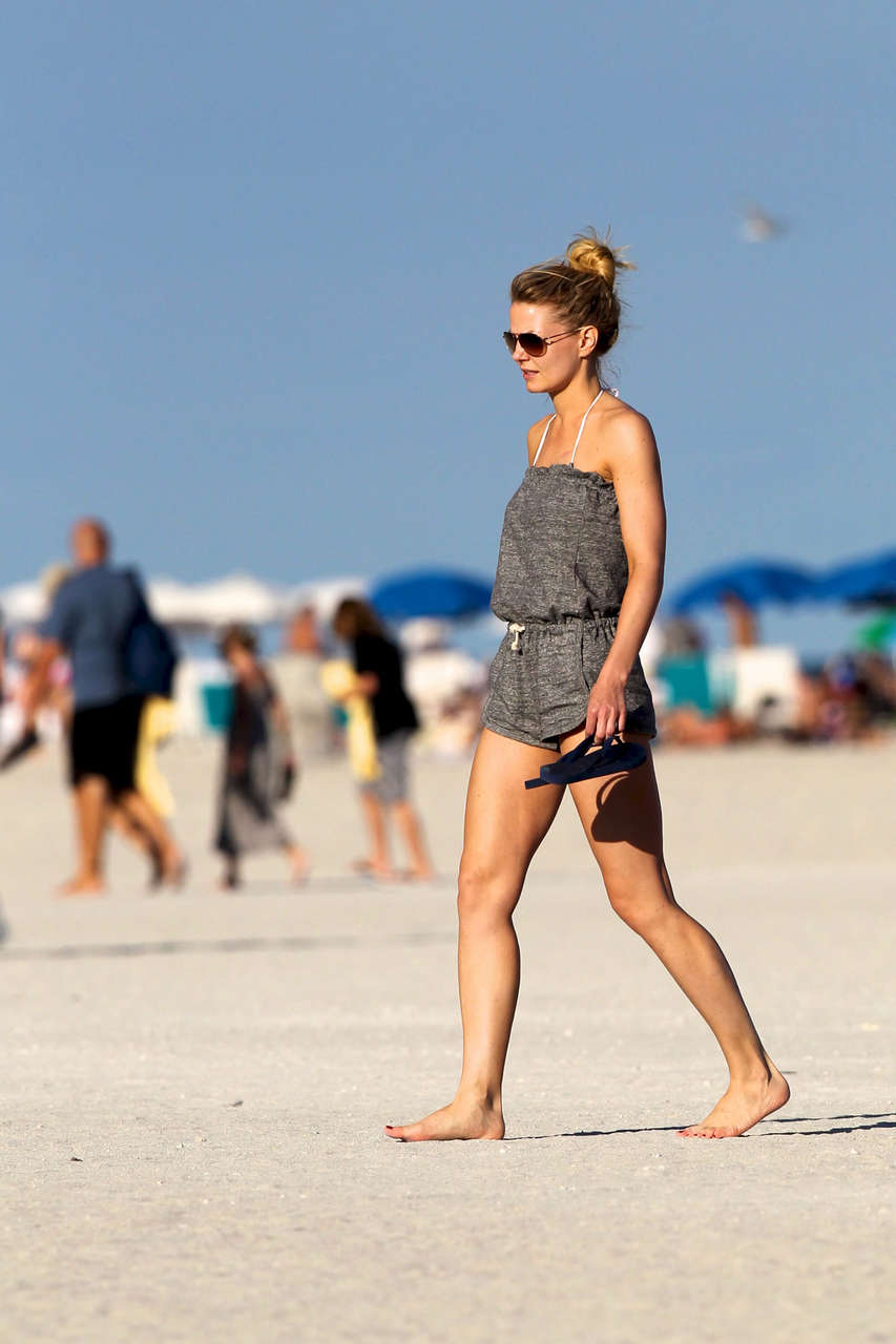 Jennifer Morrison Bikini Beach Miami