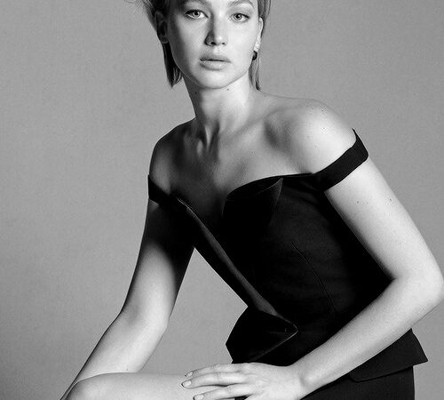 Jenniferlawurence Jennifer Lawrence For Dior (4 photos)