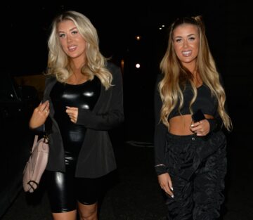 Jess And Eve Gale Leaves Bagatelle London