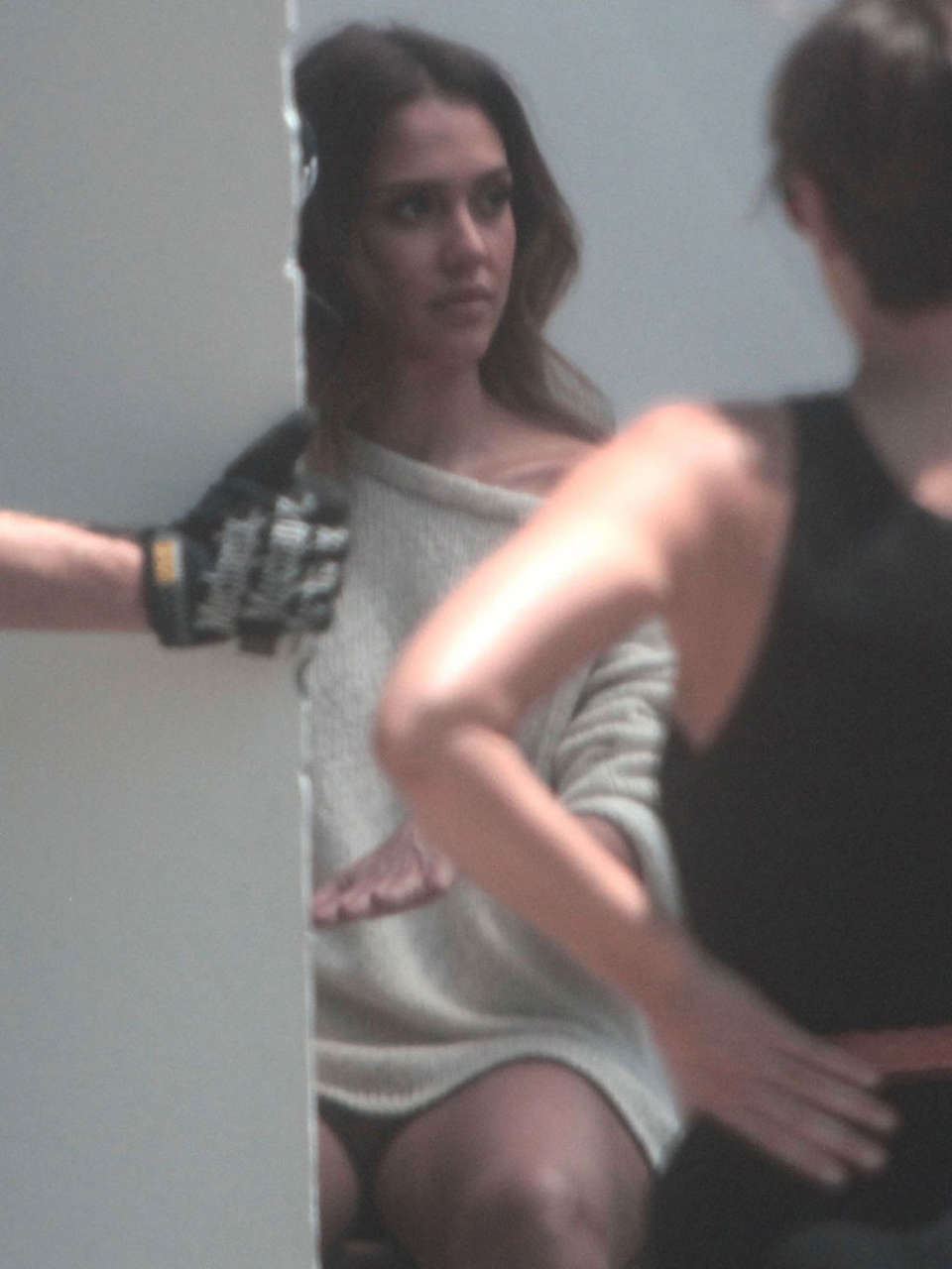 Jessica Alba Set Photoshoot Beverly Hills