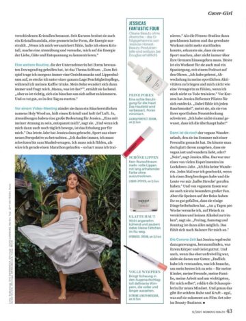 Jessica Alba Women S Health Magazine December