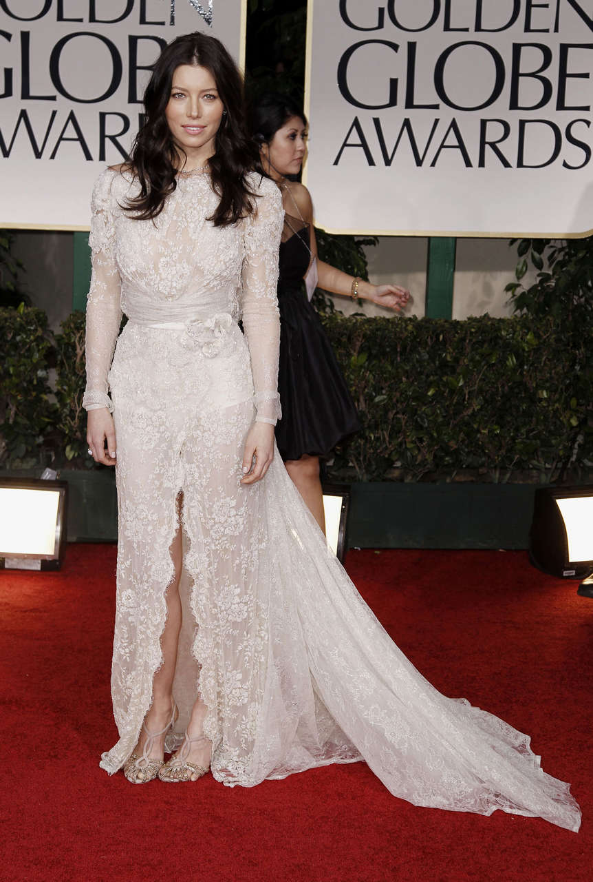 Jessica Biel 69th Annual Golden Globe Awards Los Angeles