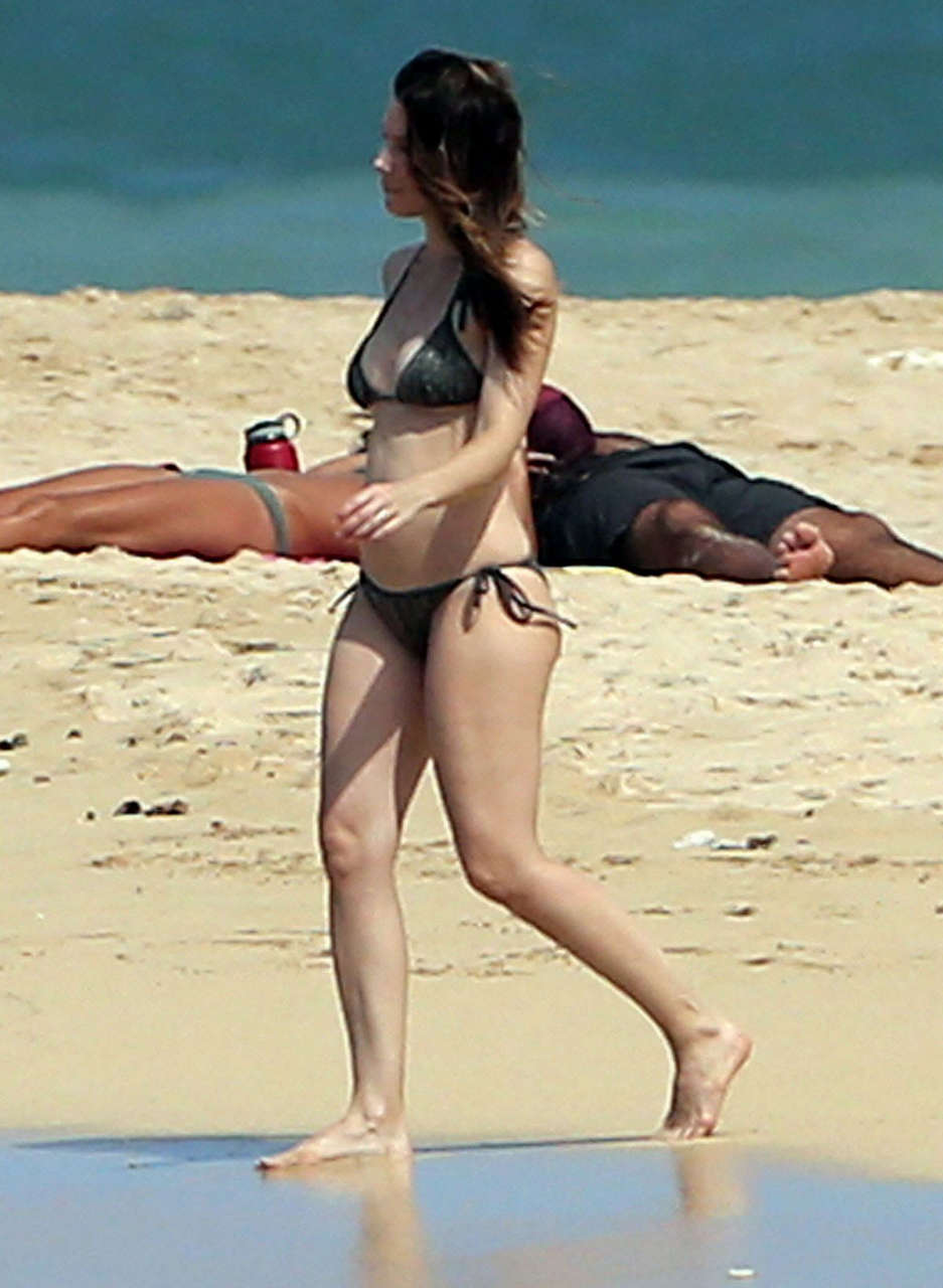 Jessica Biel Bikini Beach Maui
