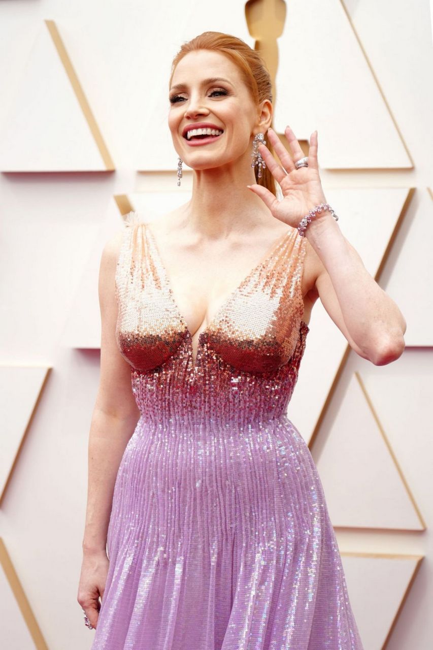 Jessica Chastain 94th Annual Academy Awards Dolby Theatre Los Angeles