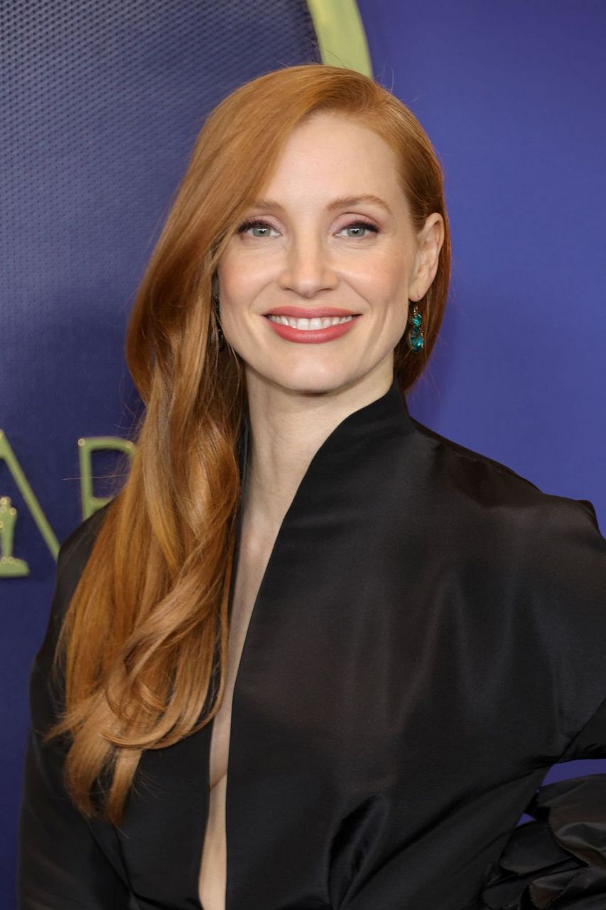 Jessica Chastain 94th Annual Oscars Nominees Luncheon
