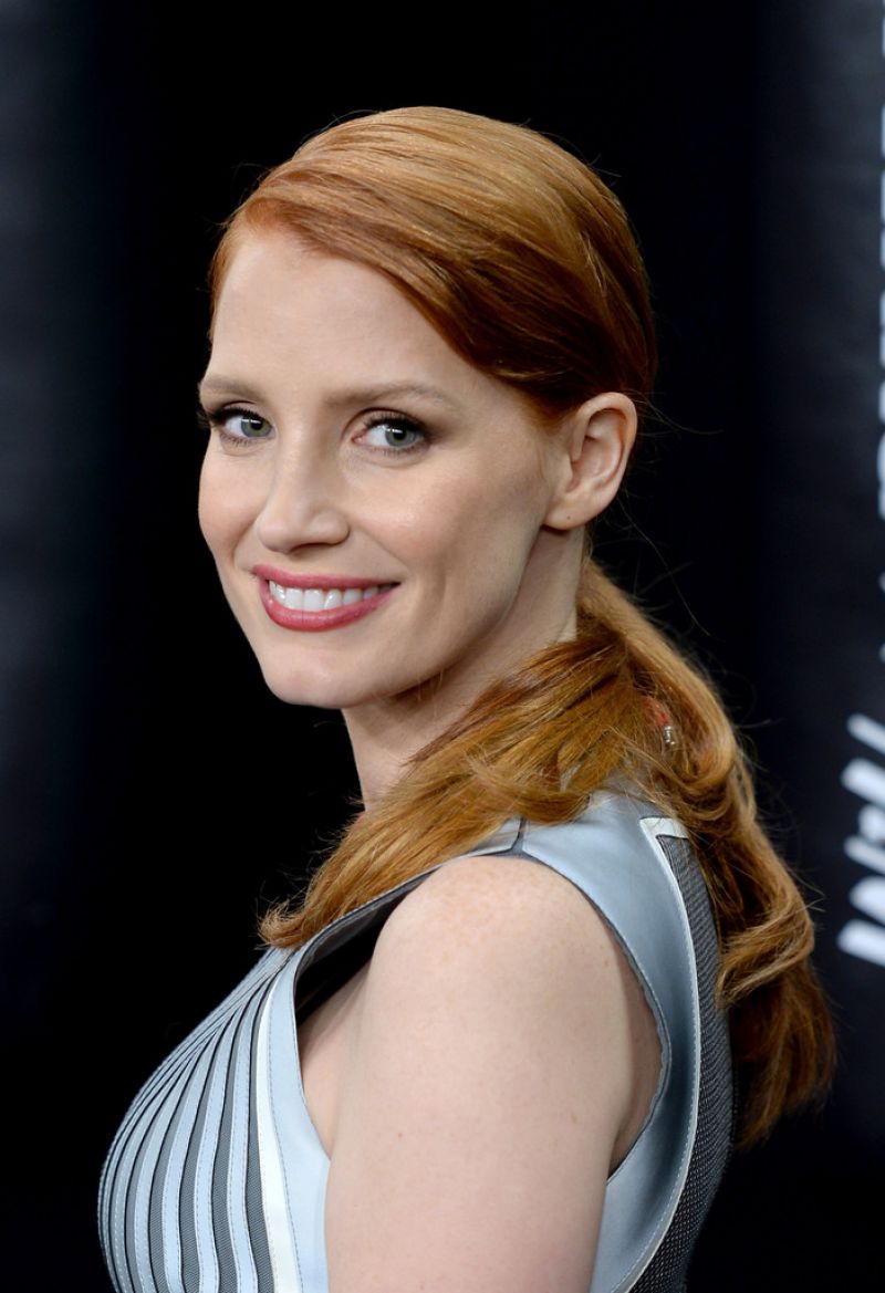 Jessica Chastain Alexander Wang H M Launch New York