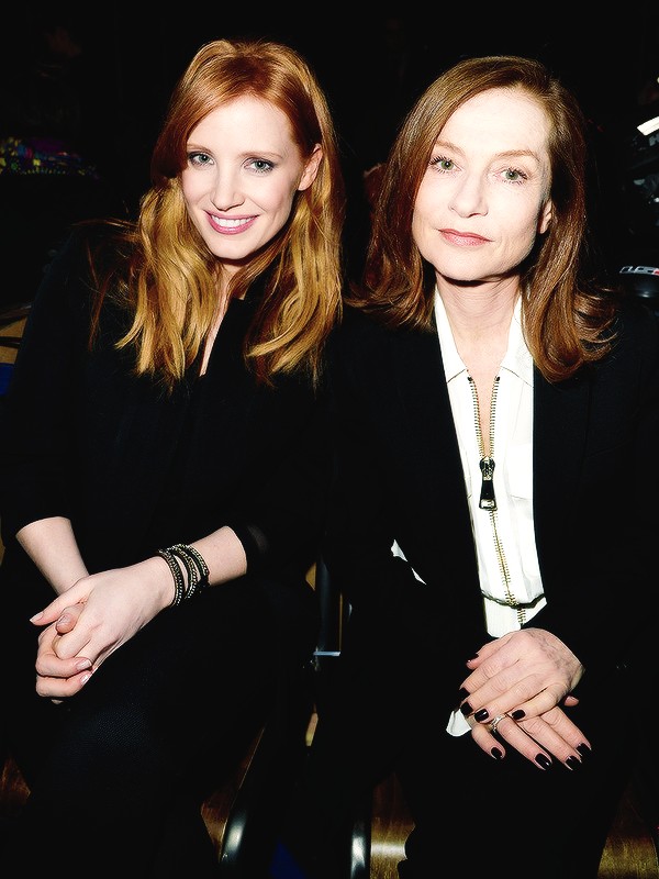 Jessica Chastain And Isabelle Huppert Attend The