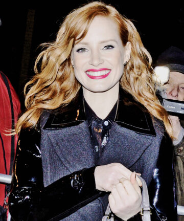 Jessica Chastain Arriving At The Daily Show With