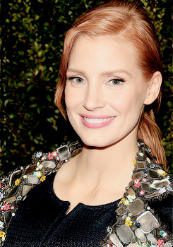 Jessica Chastain At Chanel And Charles Finch