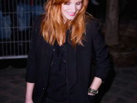 Jessica Chastain At The Givenchy Paris Fashion