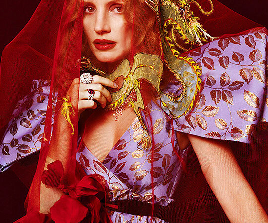 Jessica Chastain For Elle Taiwan January (6 photos)