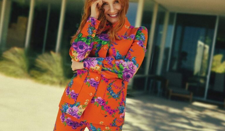 Jessica Chastain For Palm Springs Life Magazine January (3 photos)