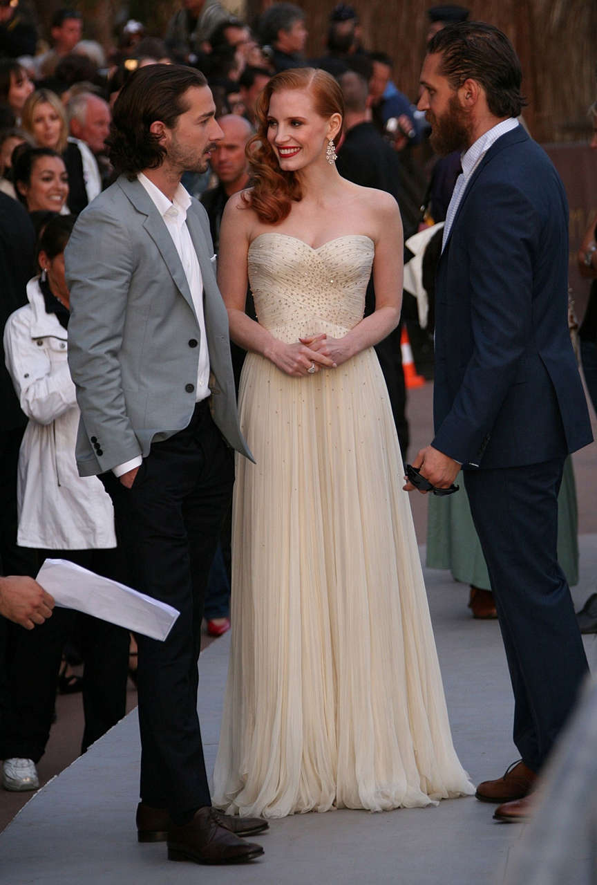 Jessica Chastain Le Grand Journal Tv Show Cannes Film Festival