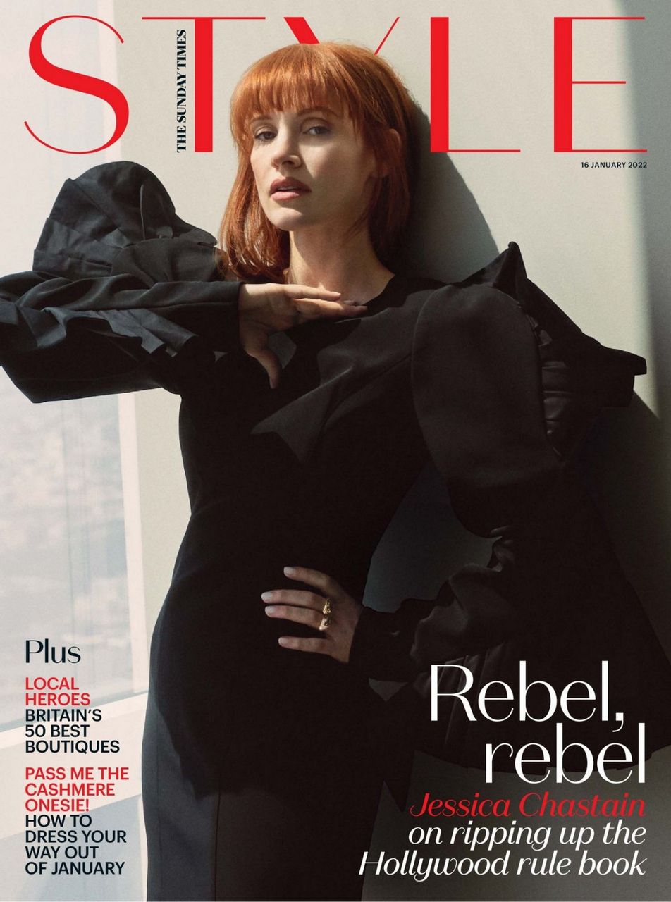 Jessica Chastain The Sunday Times Style Magazine January