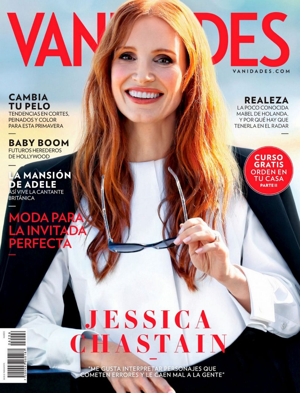 Jessica Chastain Vanidades Mexico March