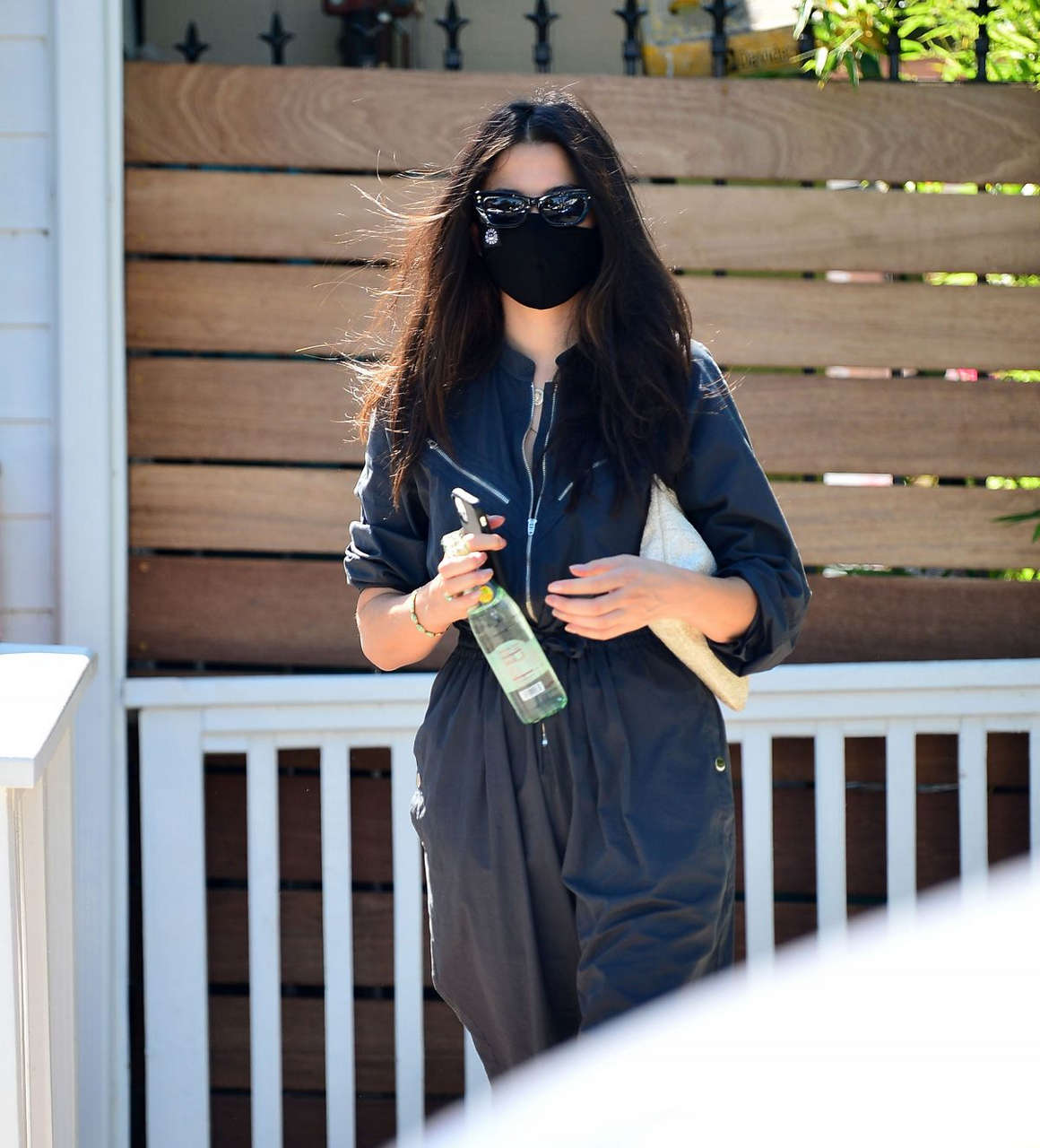 Jessica Gomes Jumpsuit Out For Lunch West Hollywood