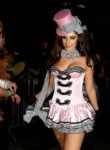 Jessica Lowndes Fancy Costuming Private Party Roosevelt Hotel Hollywood