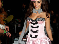Jessica Lowndes Fancy Costuming Private Party Roosevelt Hotel Hollywood