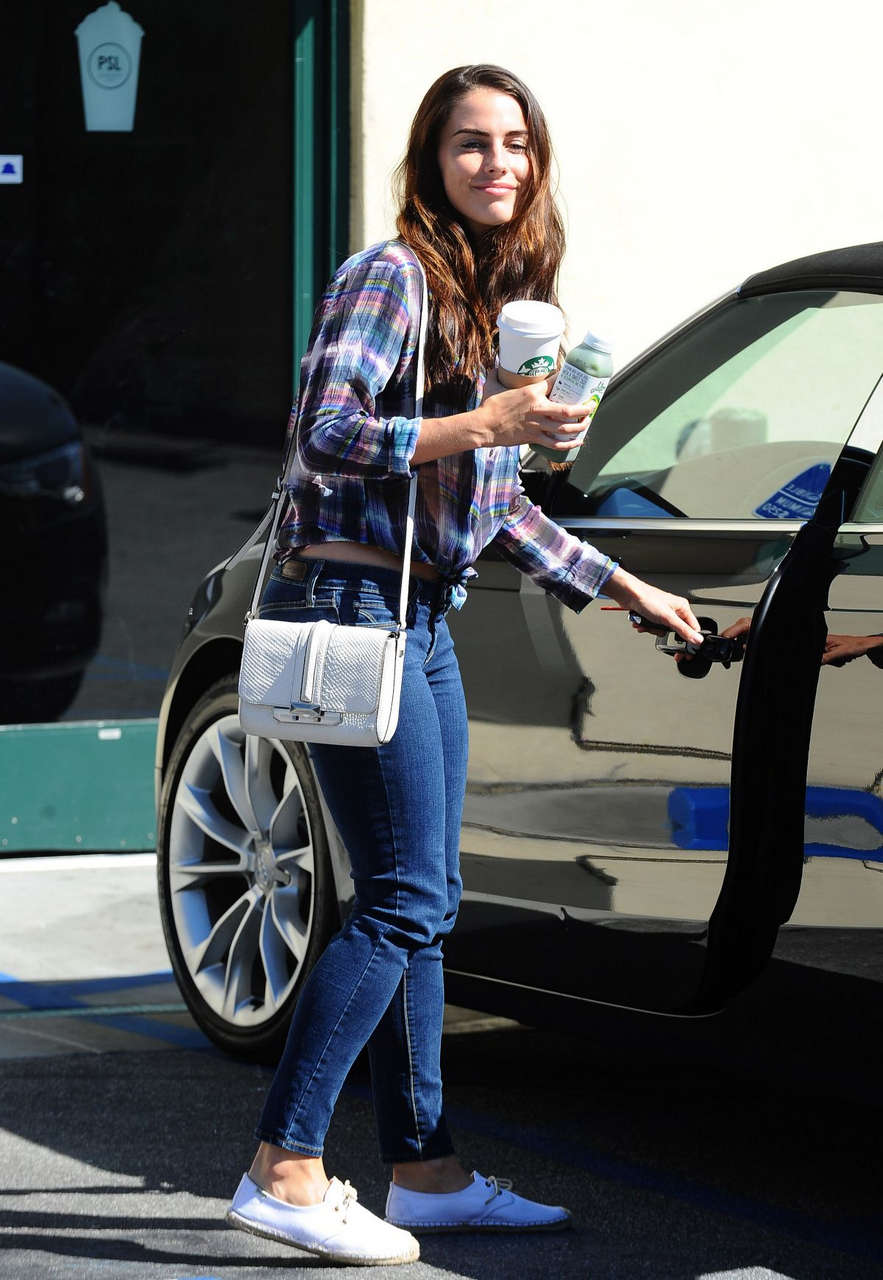 Jessica Lowndes Jeans Out About Los Angeles