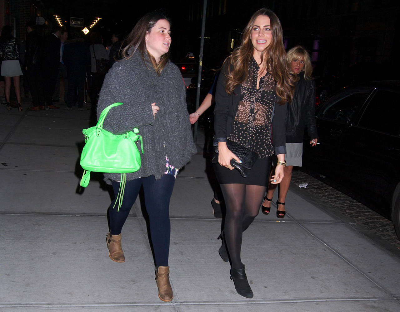 Jessica Lowndes Night Out New York