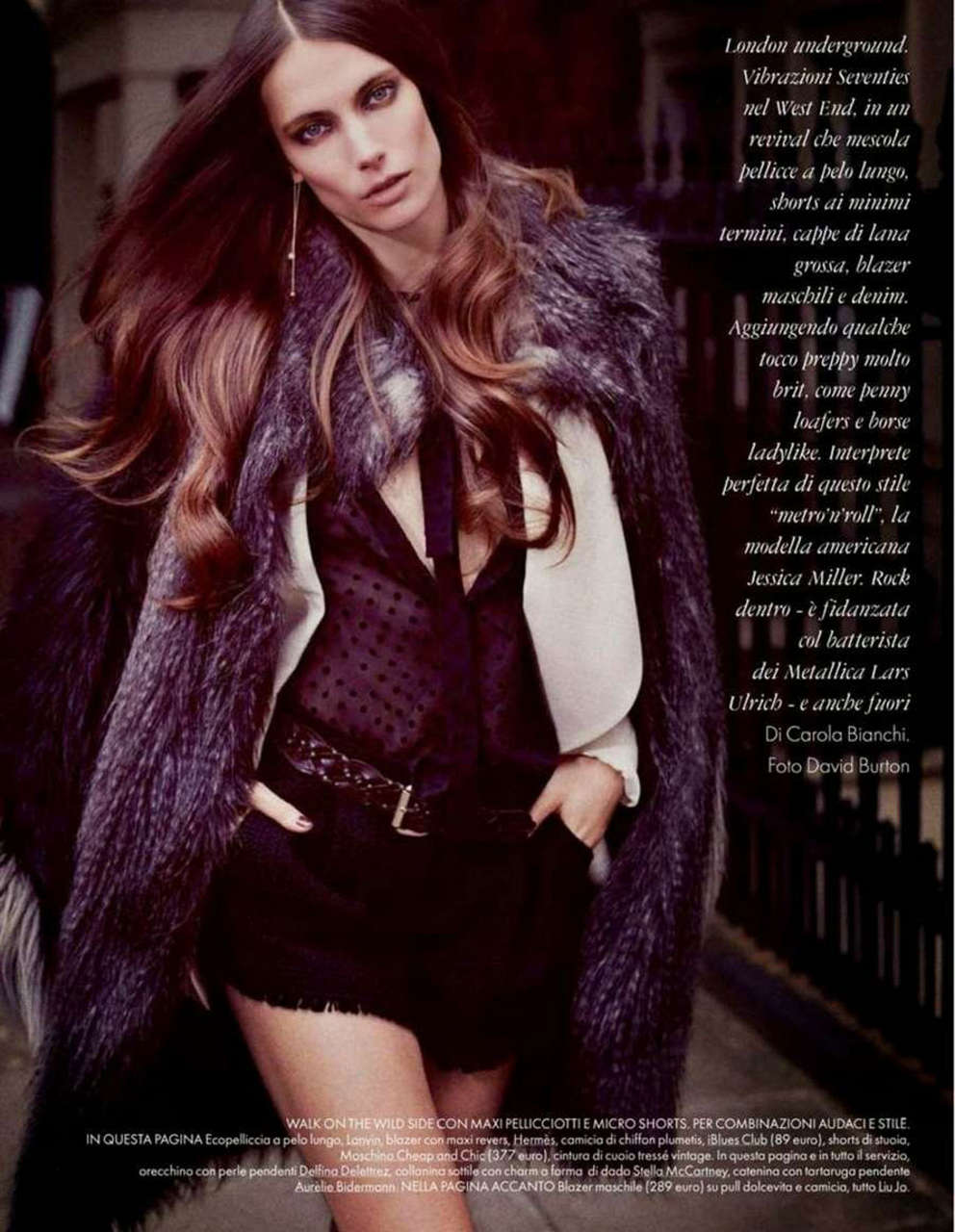 Jessica Miller Elle Magazine November 2014 Issue