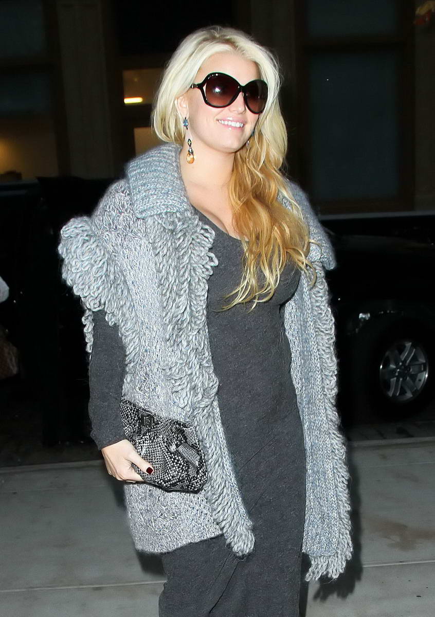 Jessica Simpson Night Out New York