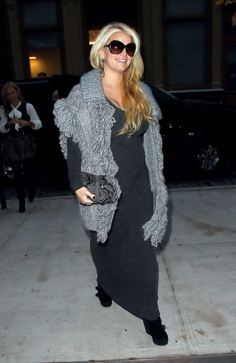 Jessica Simpson Night Out New York