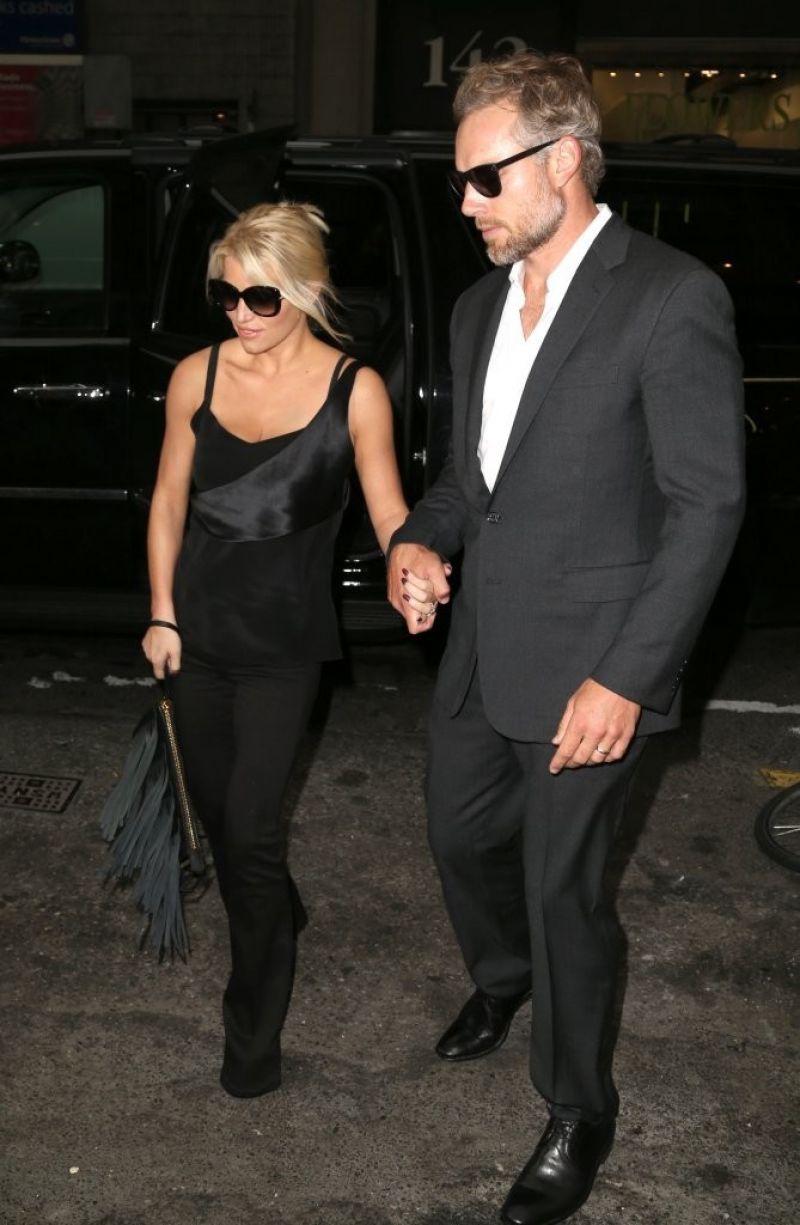 Jessica Simpson Out About New York