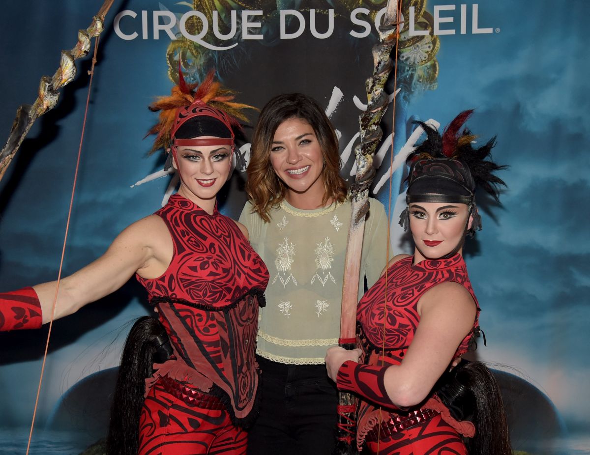 Jessica Szohr Cirque Du Soleil Amaluna Premiere Night Atlanta