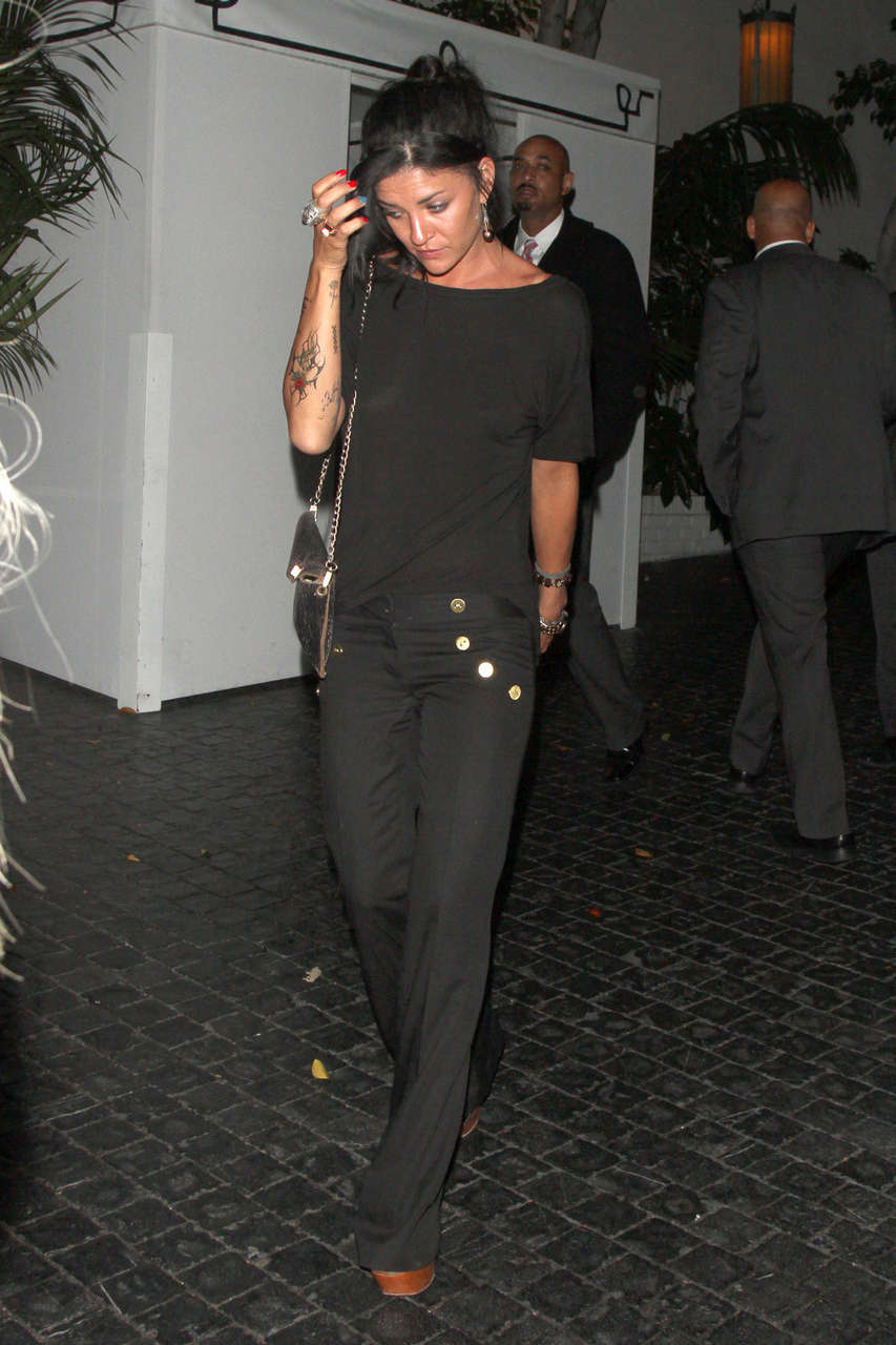 Jessica Szohr Leaving Chateau Marmont West Hollywood