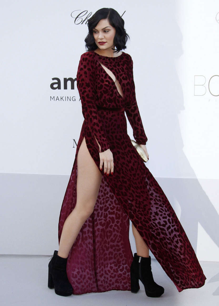 Jessie J Amfar Cinema Against Aids Benefit Cannes Film Festival