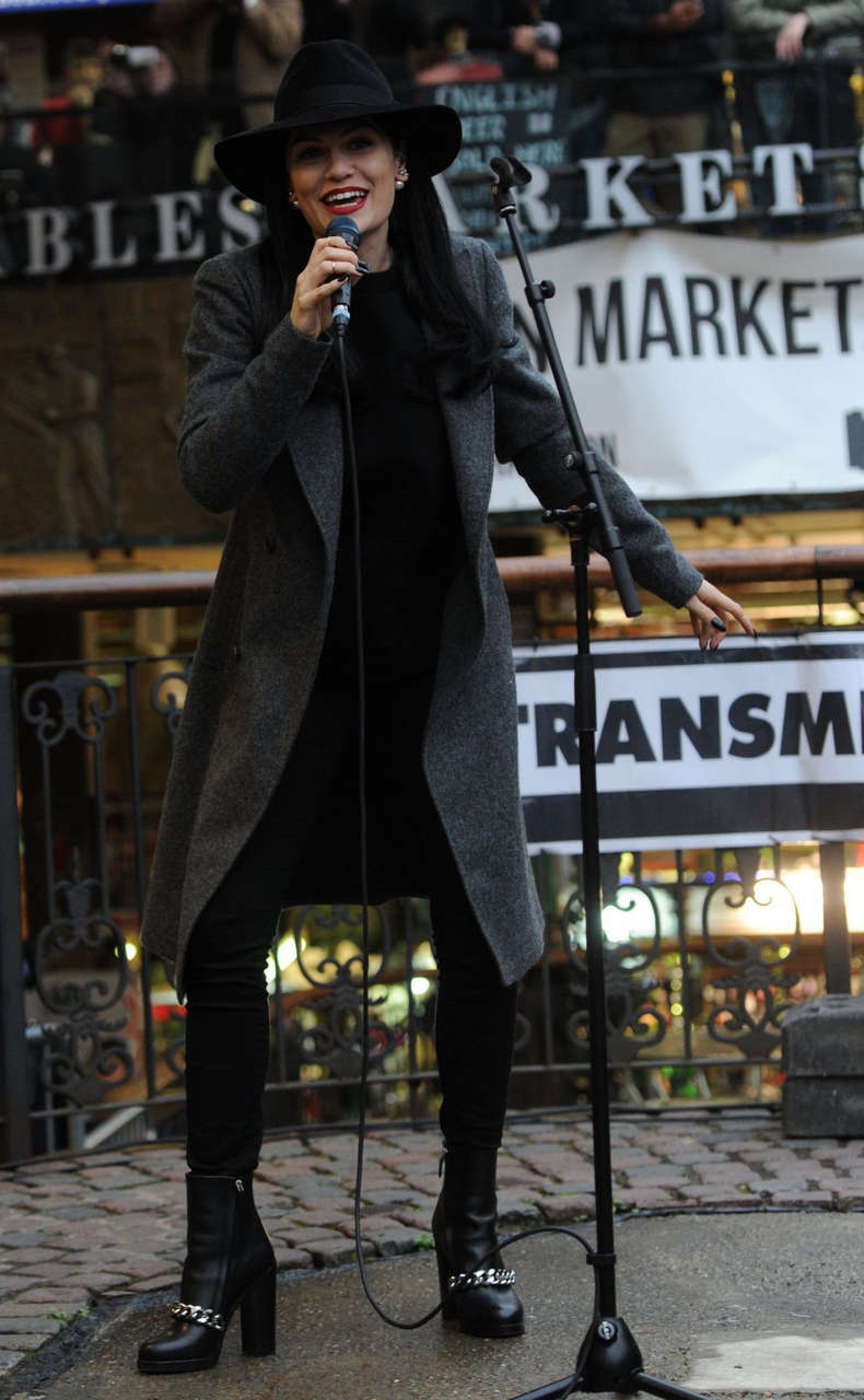 Jessie J Performs For Transmitter Tv Stables London