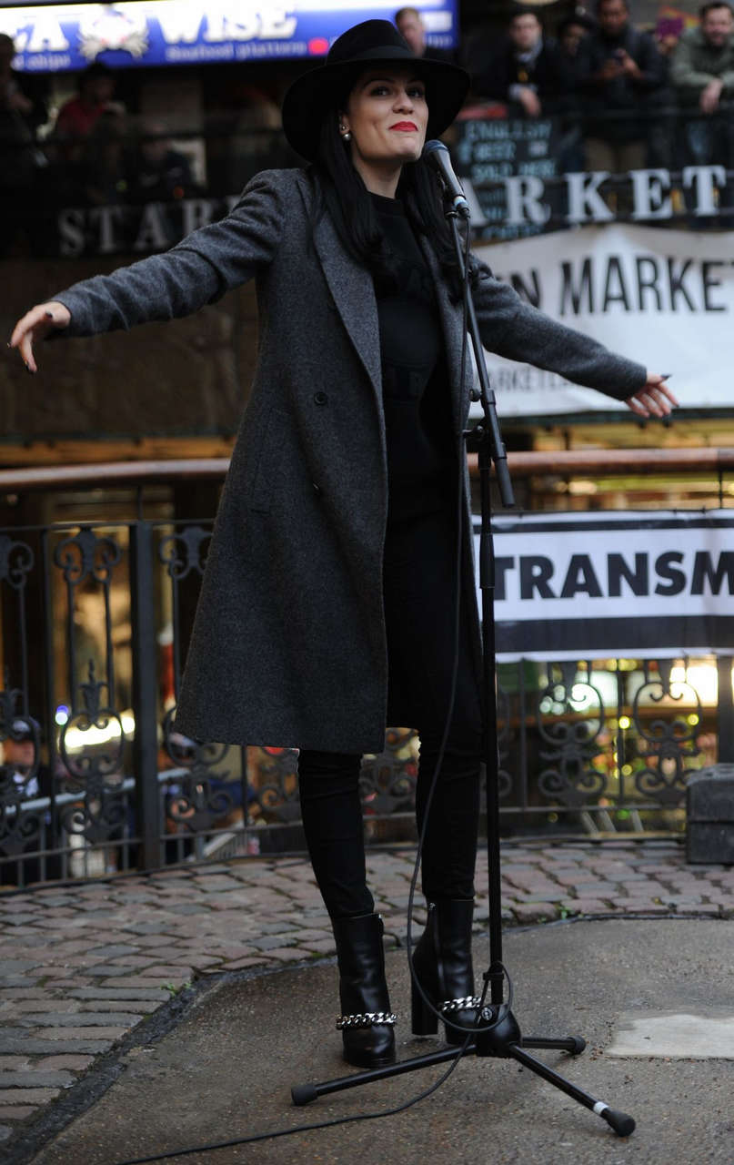 Jessie J Performs For Transmitter Tv Stables London