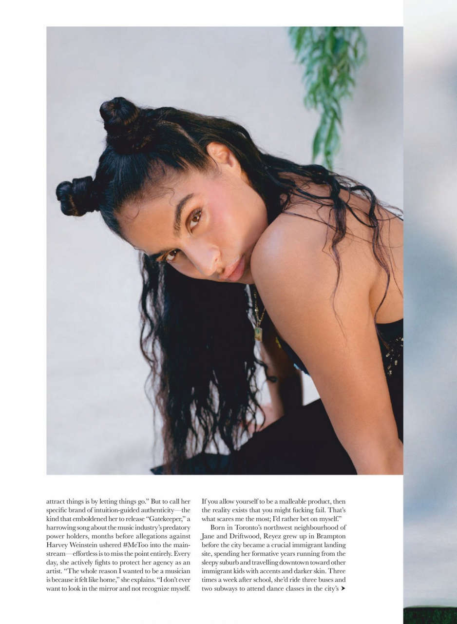 Jessie Reyez Elle Magazine Canada September